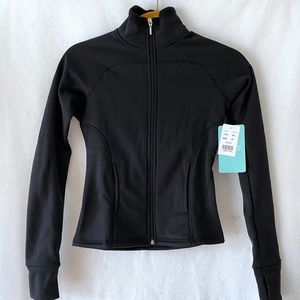 NWT ChloeNoel JT92 Raglan Sleeves Jacket with Pockets & Thumb Holes - Child L